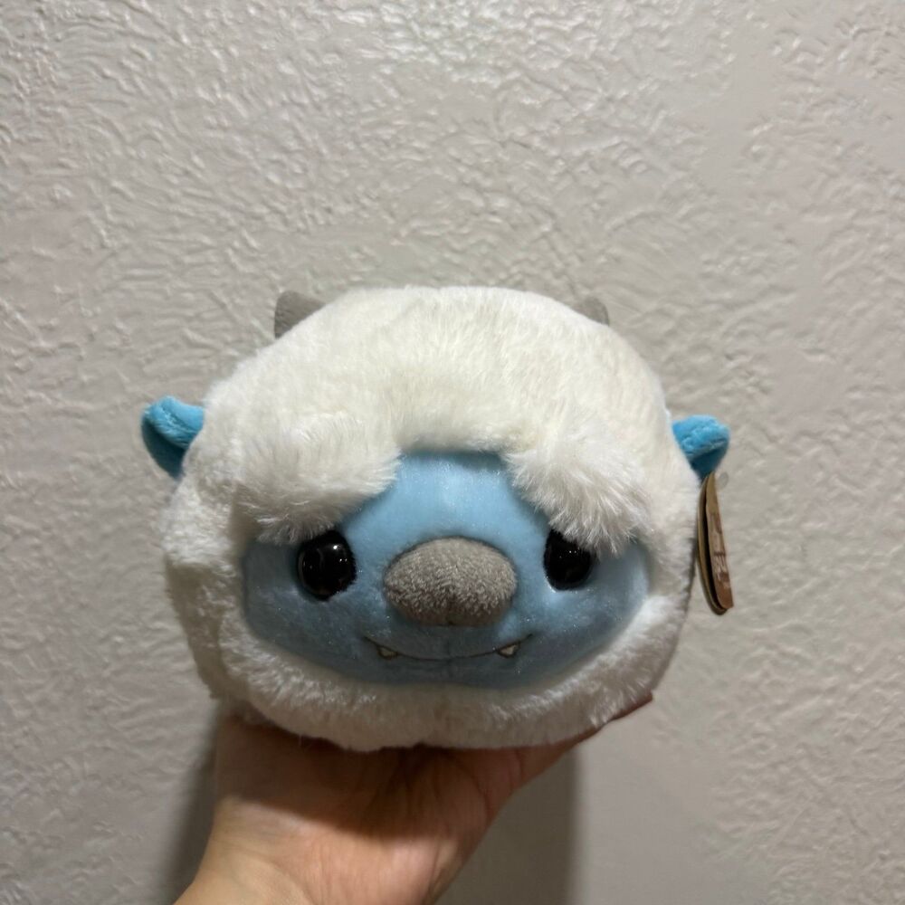 Aurora Spudsters Yeti Plush Stuffed Animal Soft Round Cute Monster Toy NWT